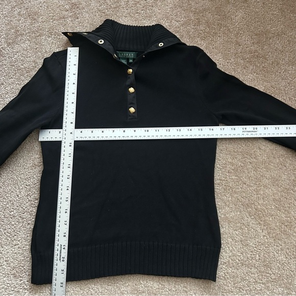 Lauren Ralph Lauren Pullover Vintage Black Sweater - Picture 7 of 7